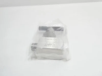 Swagelok SS-6HNBM8-F8 Manual Stainless Needle Valve 10000psi 1/2in Npt - Image 1 of 4