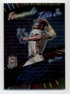 Autógrafo Panini Spectra Colorgraphs 2022 Fernando Tatis Jr. automático #11/25 en tarjeta - Imagen 1 de 2