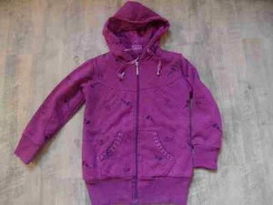 HOPE STAR Beautiful Hooded Sweatshirt Cozy Lining Berry Purple Size 8 Y Excellent ST117 - Picture 1 of 4