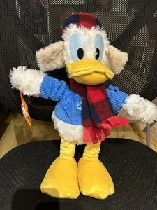 Disney DONALD DUCK 18” Winter Hat/Scarf Dresses  - Picture 1 of 8
