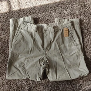 NEW Duluth Trading Company Mens 40 x 30 Pants Ballroom Khaki 100% Cotton - Picture 1 of 3