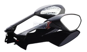 Matte Black 2012 2013 2014 2015 1199 Panigale Turn Signal Mirror Pair Set L+R - Picture 1 of 6