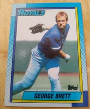 1990 TOPPS O-PEE-CHEE OPC CANADA #60 GEORGE BRETT ROYALS MINT CONDITION CENTERED