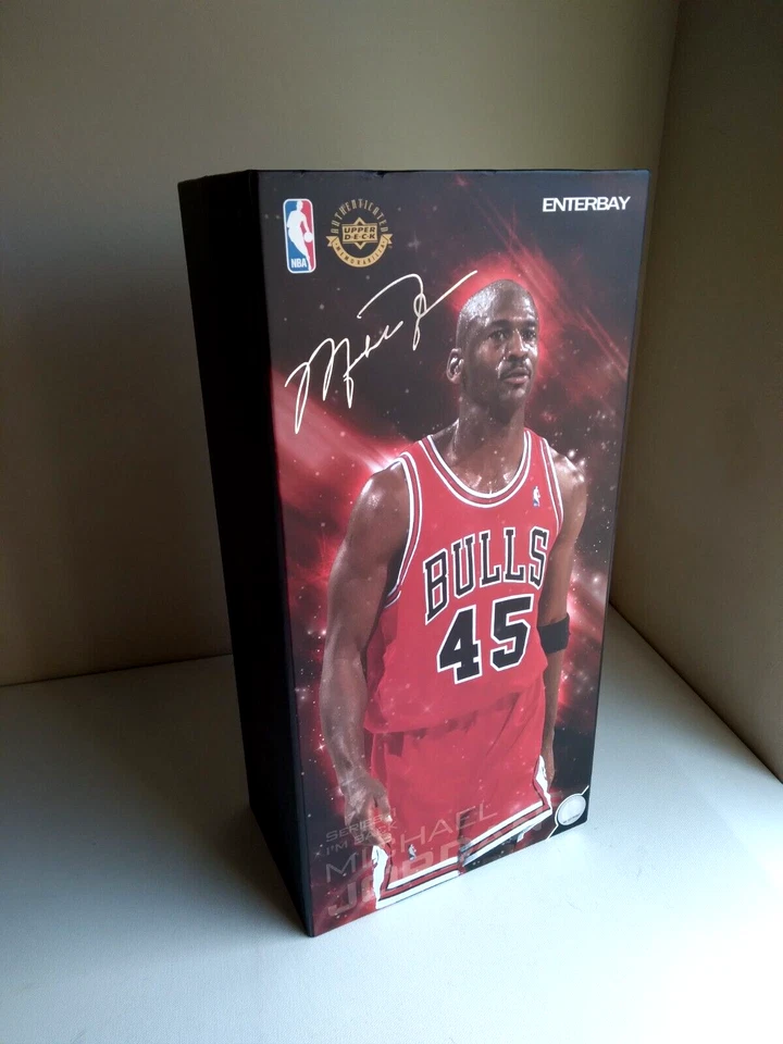 ENTERBAY 1/6 Figure NBA Michael Jordan Series 1 I'm Back #45 Chicago Bulls Red