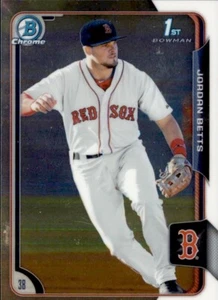 2015 BOWMAN CHROME PROSPECT 1ST BOSTON RED SOX - JORDAN BETTS #BCP64 - Picture 1 of 2