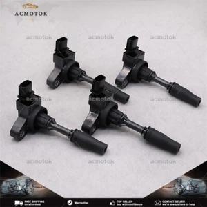 Set of 4 For 2013-2018 CADILLAC ATS CT6 CTS 2.0L 2.5L IGNITION COILS 12654078 - Picture 1 of 5