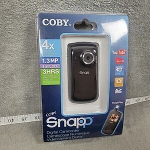 NEW Coby Snapp Digital Camera Camcorder Plug & Play Model CAM3005, SEALED