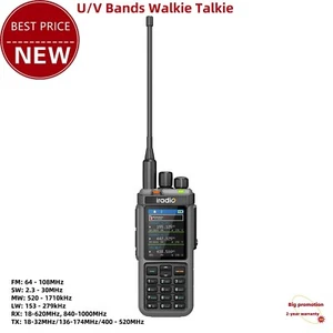 UV98Plus wersja standardowa 10W 6 pasm nadawczo-odbiorcze taśmy U/V walkie talk tp1 - Zdjęcie 1 z 8