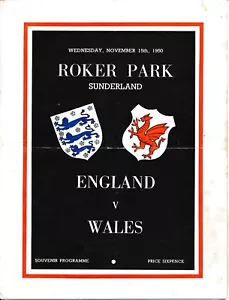England v Wales (Home International @ Sunderland) 1950 - Picture 1 of 1