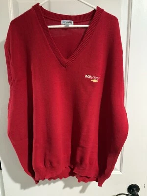 Men’s V Neck Sweater Vest 4X - Image 1 of 3