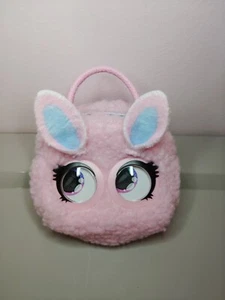 Purse Pets Micros Fuzzy Bunny BB Mini Purse with Eye Roll Out Of Box New No Tags - Picture 1 of 8