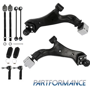 10x Front Lower Control Arm Sway Bar Tie Rod Kit for Chevy Equinox GMC Terrain - Bild 1 von 12