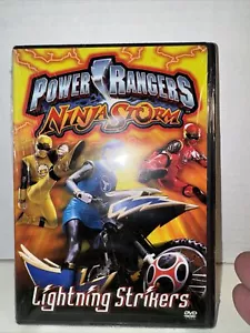 Power Rangers Ninja Storm Lightning Striker DVD *New & Sealed* 2003 Full Screen - Imagen 1 de 6