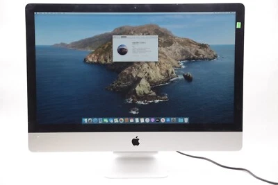 Apple iMac 27" 2012 I5-3470S 2.9GHZ 12GB RAM 250gb SSD GTX 660M CHIP 738 - Image 1 of 4