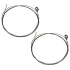 8251 8252 8173 Two 98'' Throttle Cable Inner Wire Fits Manco Go Kart