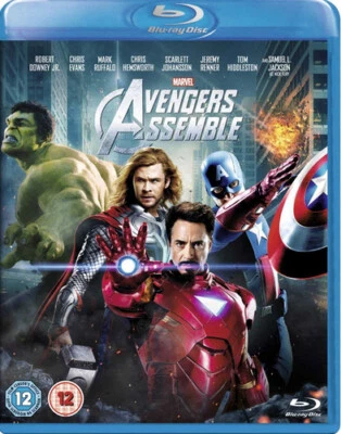 Avengers Assemble Blu-ray (2012) Robert Downey Jr., Whedon (DIR) cert 12 - Image 1 of 2