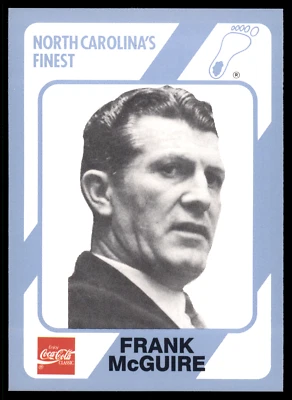 1989 Collegiate Collection - Frank McGuire #104 North Carolina's Finest - Image 1 of 2