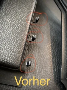 passend für Mercedes SL R230 Kleine Klappe  beide Seiten (2x 3 Scharniere) - Picture 1 of 8