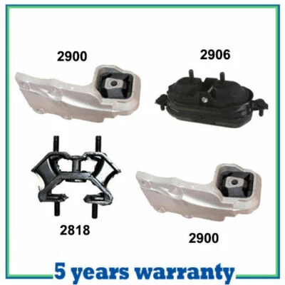 M941 Engine Motor & Trans Mount Set 4PCS For 1997-2005 Chevrolet Venture 3.4 2WD - Image 1 of 4