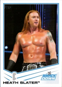 2013 Topps WWE Wrestling Card #57 Heath Slater - Imagen 1 de 2