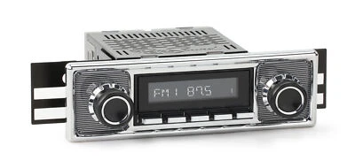 Radio Retro para Mercedes-Benz 300SEL 1968-73 BT AUX AM/FM LABC-M1-308-509-39-78PM Foto 1 de 4