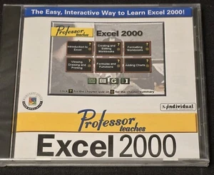 New - Sealed - Professor Teaches Excel 2000 Windows CD-ROM - Picture 1 of 2
