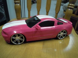 Girlmazing 2012 Mustang Boss 302 Pink 1/16 R/C Jada Toys Does Work No Box - Picture 1 of 11