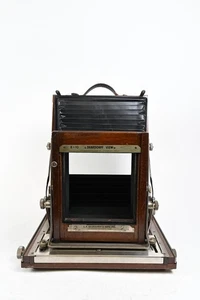 Deardorff 8x10 Folding View Camera Mahogany Wood Wooden w/Rear Swing #635 - Picture 1 of 7