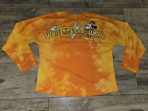 Kids Disney Spirit Jersey Walt Disney World Halloween Mickey Tie Dye Shirt XL14 - Picture 1 of 6