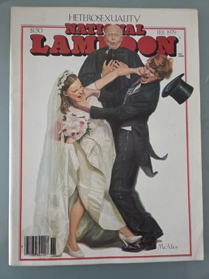 NATIONAL LAMPOON MAGAZINE February 1979 PARODY CLASSIC! HETROSEXUALITY ISSUE - Image 1 of 2