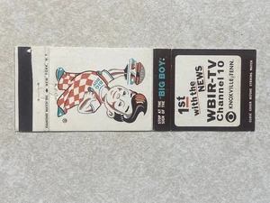 AR306 Vintage Matchbook Cover WBIR-TV News Station Knoxville Tennessee TN - Picture 1 of 2