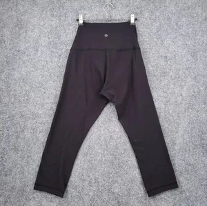 Lululemon Black Leggings Size 6 - Picture 1 of 1