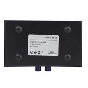 2 Port USB Switch Professional Efficient 2x Share 1 USB Device USB 2.0 Switch CB - Afbeelding 1 van 22