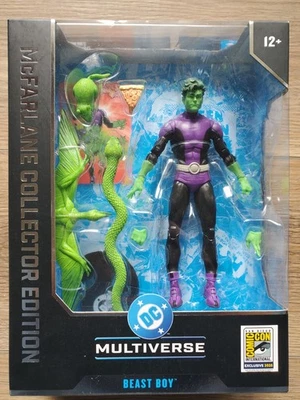 FIGURA MCFARLANE DC MULTIVERSE BEAST BOY 7" SDCC 2025 UCC EXCLUSIVA NUEVA *EE. UU.* Foto 1 de 4