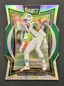 2024 Panini Select Concourse Level Silver Die Cut Ahmad “Sauce” Gardner #93 Jets - Picture 1 of 2