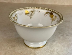 Nippon Hand Painted Gold Glitz Decorative Trim Footed China Bowl - Picture 1 of 7