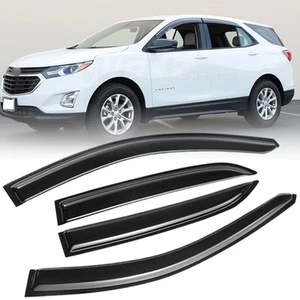 For 2018-2024 Chevrolet Equinox Window Visor Vent Shade Rain Guards Deflector - Picture 1 of 17
