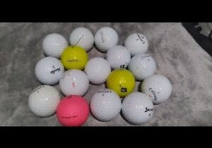50 Golf Balls Mint Near Mint 5A AAAAA Bulk Golf Balls NO WATERBALLS  