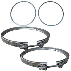 Kit de herrajes para filtro de partículas diésel (DPF) 674-9000 21371338 2871863 - Imagen 1 de 8