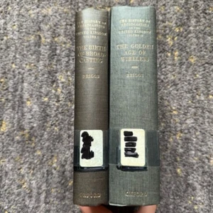 Asa Briggs History of Radio in United Kingdom VOLUME 1 &2 Birth of Broadcasting - Imagen 1 de 13