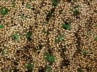 72 pcs VTG Double Ended Gold Berries Stamen Peps Christmas Crafts Hats Millinery