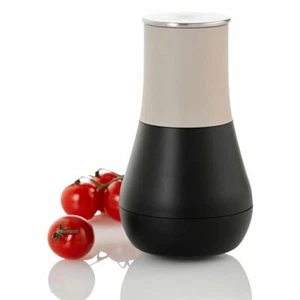 AdHoc Pepup Pepper Salt Rocker Mill Spice Mill 14 Stainless Steel Topaz Black... - Picture 1 of 2