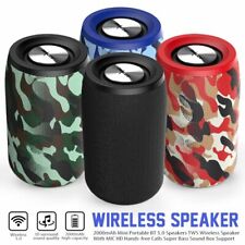 Mini Portable Bluetooth 5.0 Wireless Speakers Super Bass TWS For iOS Android AU