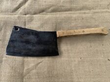 Vintage Power Forged Briddell Meat Cleaver Butcher Collector 10” Blade