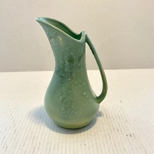 VTG Kaolena California Pottery Ceramic Drip Glaze Ceramic Pitcher Ewer MCM 8"H - Picture 1 of 9
