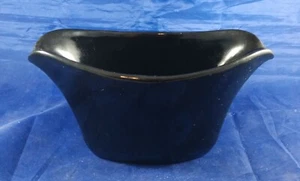 Frankoma Pottery Black Gravy Boat Mold GS/6S, 7 3/4" 4 1/4" x 3 1/2" - Picture 1 of 7