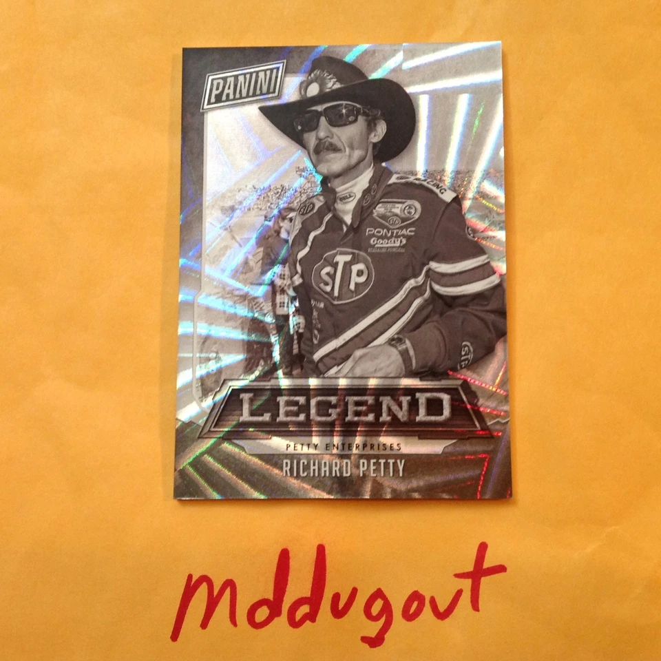 RICHARD PETTY #LEG9 STP LEGEND HOF Pontiac Thick 33/99 Made 2016 panini National - Image 1 of 1