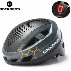 ROCKBROS Ultralight Bicycle Helmet MTB Road Bike Cycling Helmet LED Safety Light