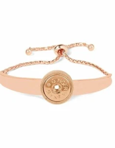 Ginger Snaps Adjustable 180 Bar Bracelet Rose Gold - Picture 1 of 1