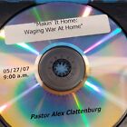Waging War At Home Audio Cd Pastor Alex Clattenburg